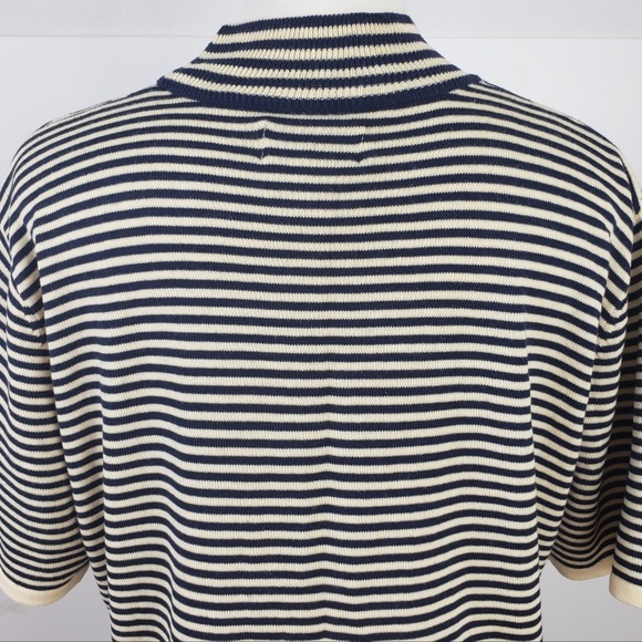 Worthington Sweater size 1X Blue Stripe - Picture 7 of 7